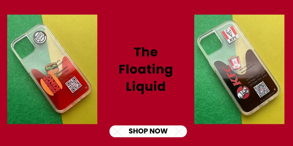 Floating Liquid iPhone 13 back cover