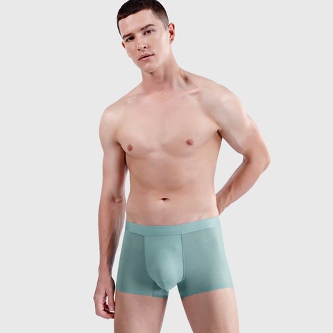 ultra-thin silk underpants, green