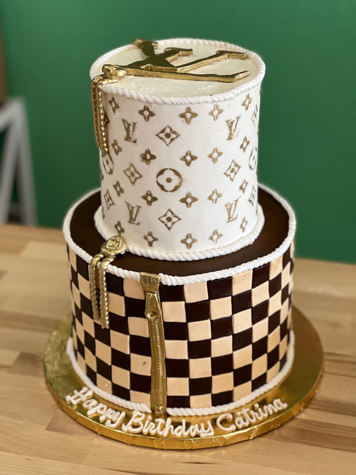 NYC Birthday Cakes - Louis Vuitton Birthday Cake