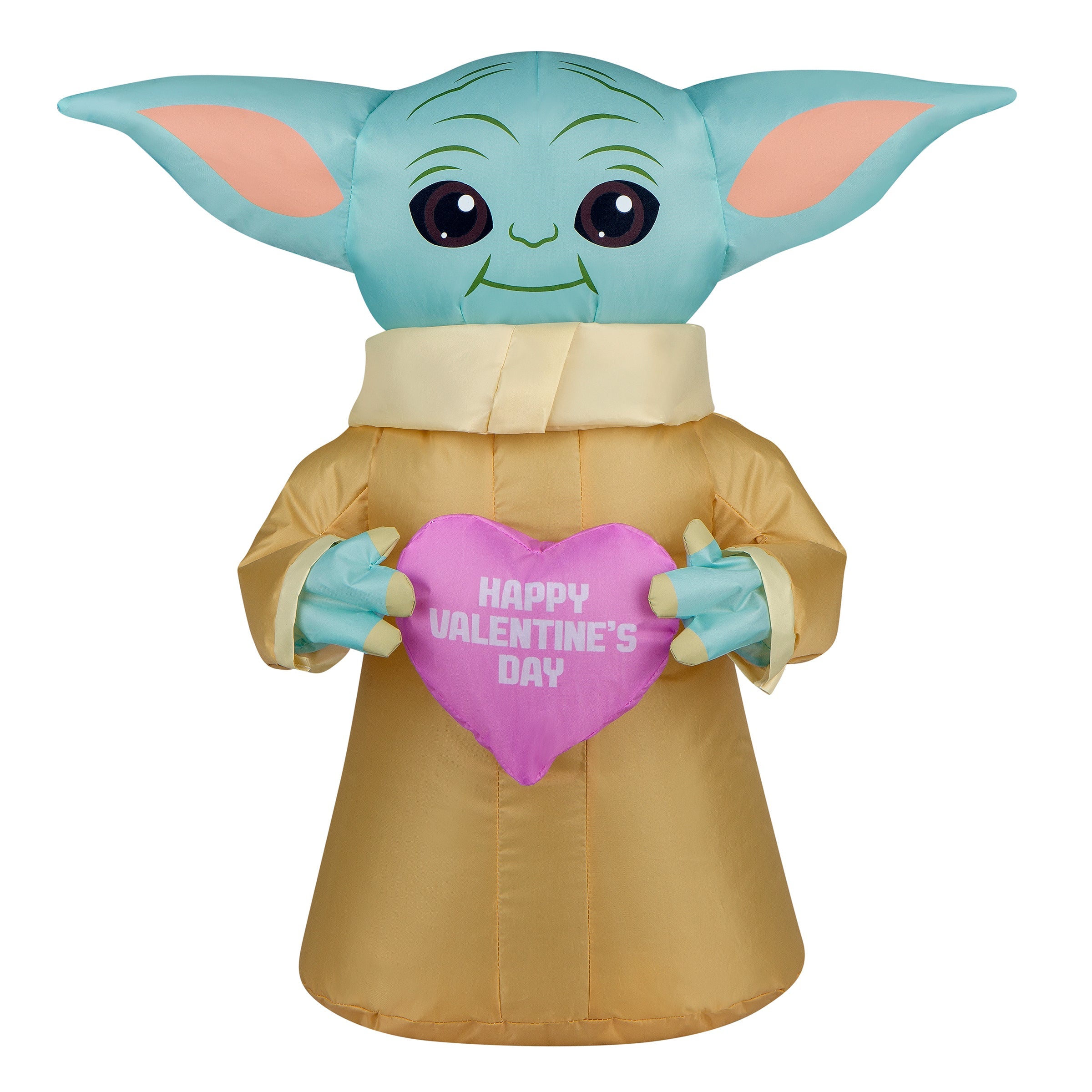 Inflatable Baby Yoda Decoration, Self Inflating, 4 AA Batteries Required, Easter Collection, 18 Inches