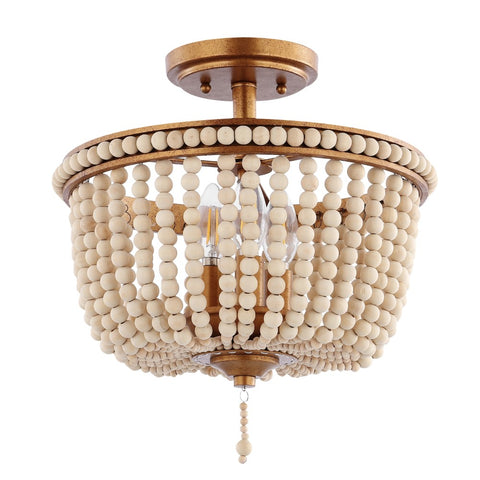 jonathan y beaded flush mount