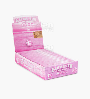 Elements 1 1/4 Rolling Papers Ultra Thin Rice Paper