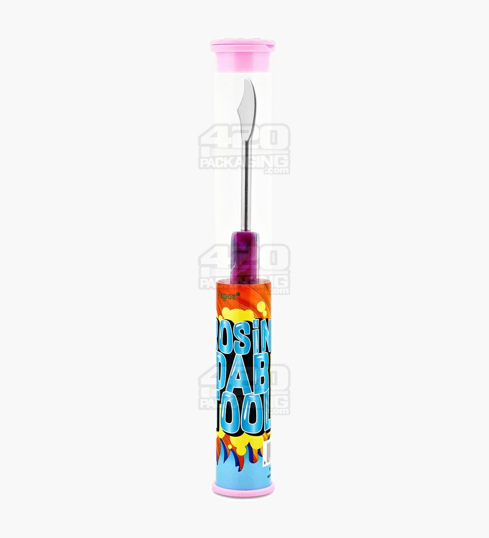 5 Assorted Stainless Steel Dabber w/ Silicone Tip