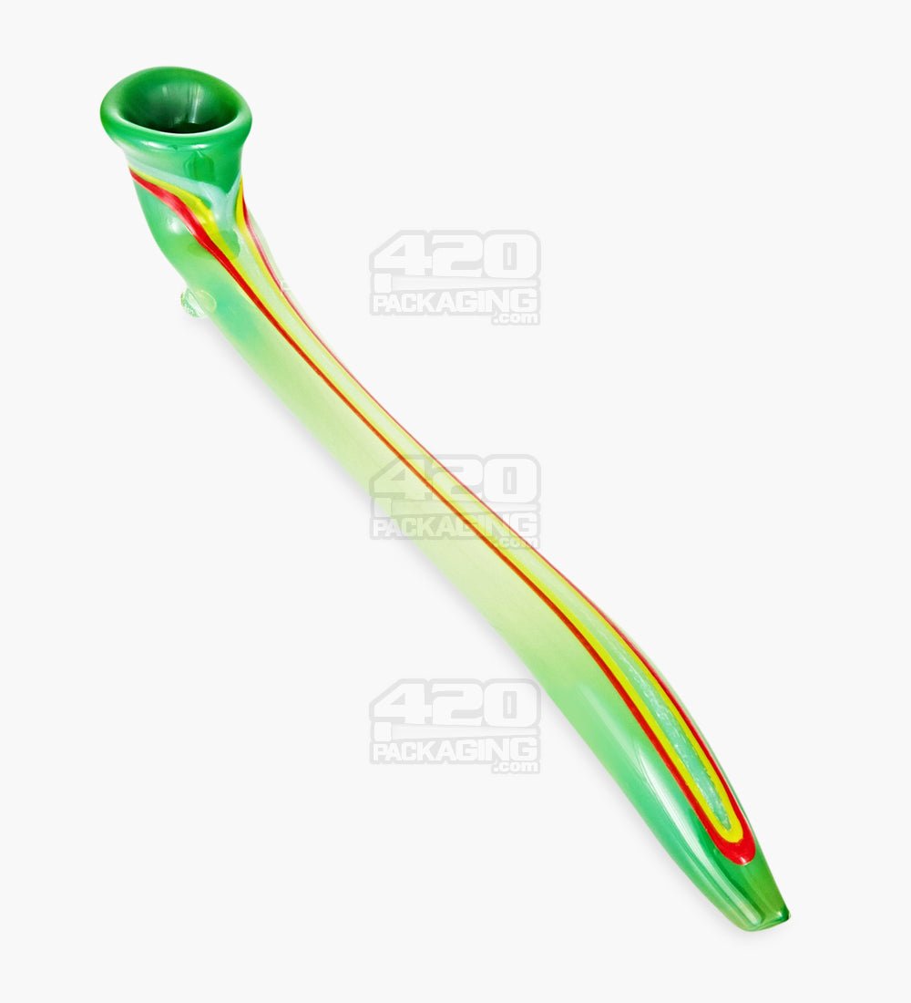 3.5 Inch Spiral & Frit Spoon Glass Weed Pipe Weed Bowl