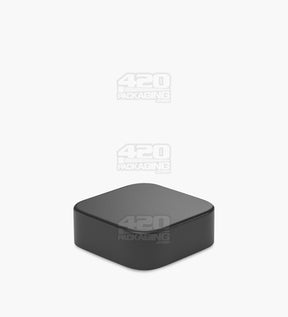 Qube 32mm Black Glass Concentrate Jar W/ Black Lid 250/Box - 8
