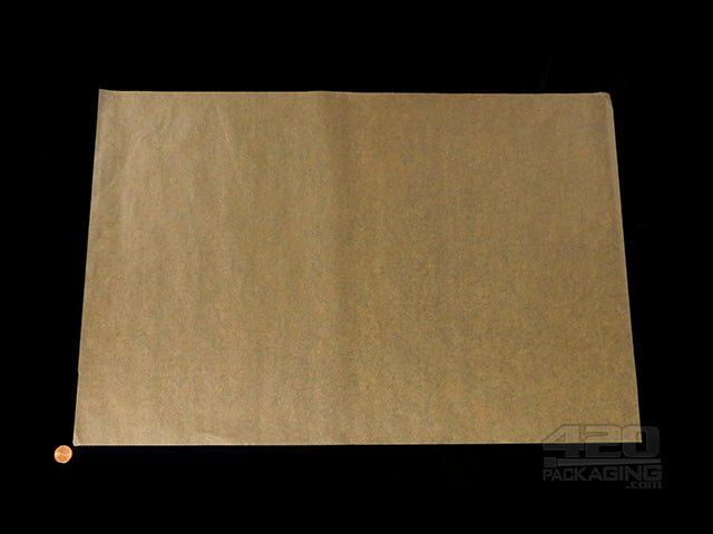 Natural Brown 12x16 Inch Silicone Coated Parchment Paper