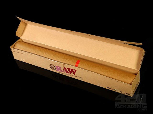 RAW Classic 1 1/4 Size 84mm Pre Rolled Unbleached Paper Cones 1000/Box