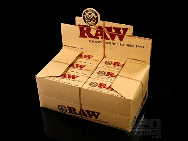 RAW Parchment Paper Squares - 5 x 5 - 100 Per Box (MSRP $10.00)