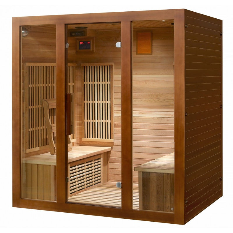 SunRay 4 Person Roslyn Infrared Sauna HL400KS | Primefair – Zarveti Inc