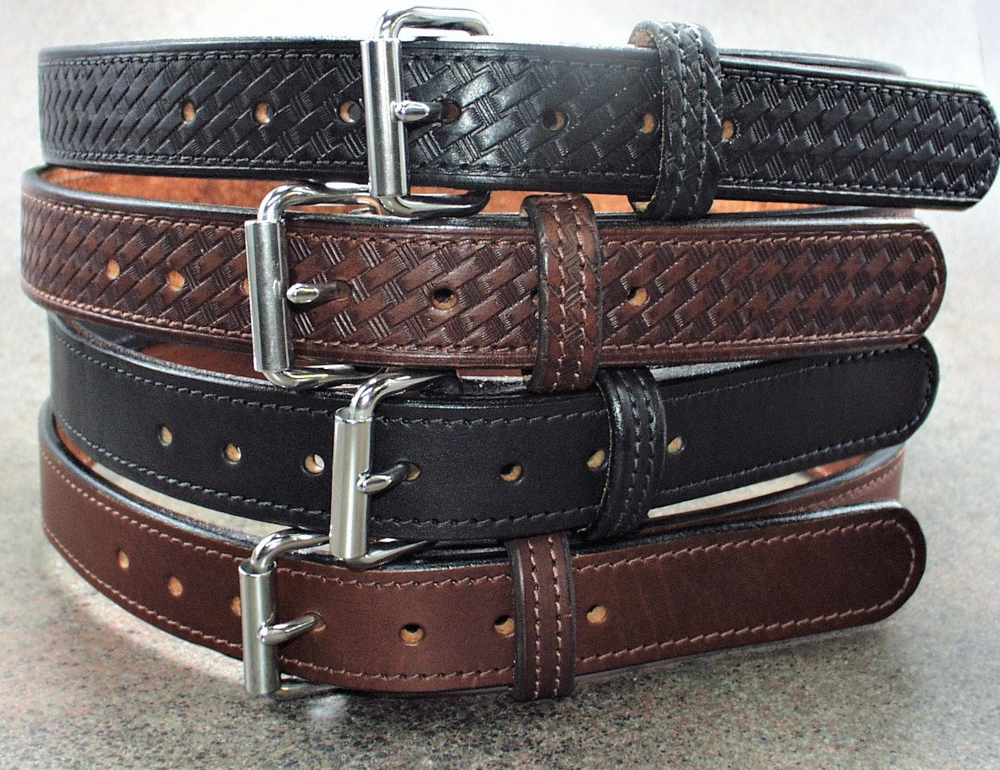 Ultimate Concealed Carry All Leather Rugged Gun Belts