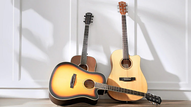 beautiful acoustic guitars