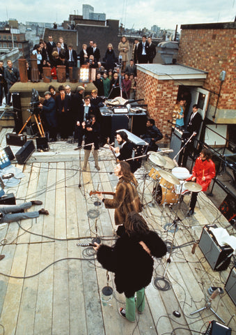 the Beatles rooftop show