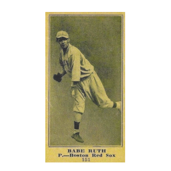 1915 Sporting News Babe Ruth Rookie Card