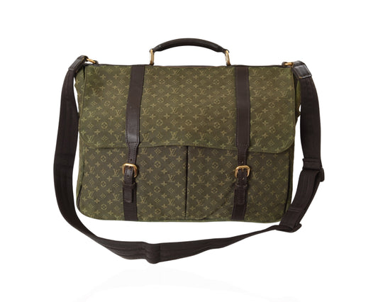 Louis Vuitton Monogram Mini Lin Sac Maman Sac a Langer Messenger Diape –  firstsecondvintage