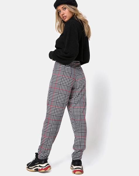 Dastan Trouser in Big Charles Check By Motel