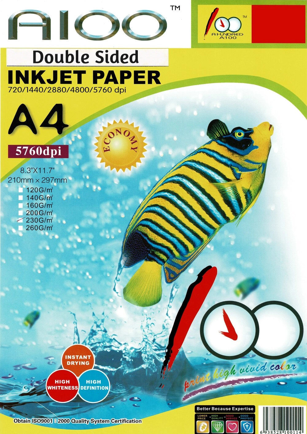 230gsm Dual-side Matte Paper