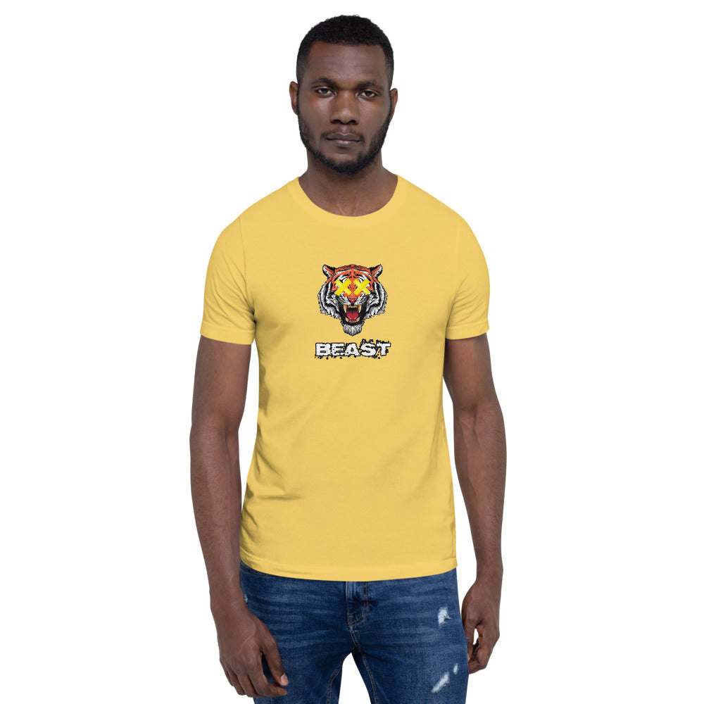 "Beast Tee Tiger" Short-Sleeve Unisex T-Shirt