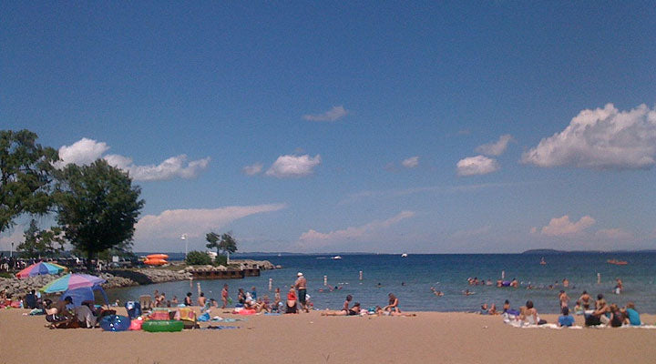 Cinch Park Beach, Traverse City, Michigan