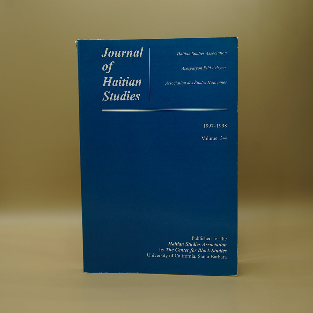 Journal of Haitian Studies Vol. 3/4