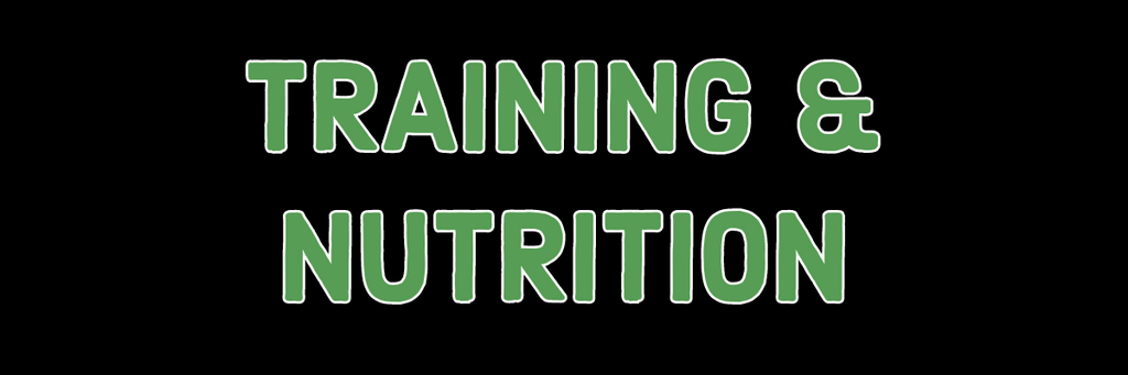 Training and nutrition blog