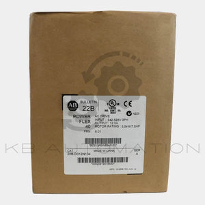 (NEW) 22B-D012N104 PowerFlex 40 AC Drive, 3PH 380-480V, 12.0A at 5.5kW (7.5HP) - 360plcworld