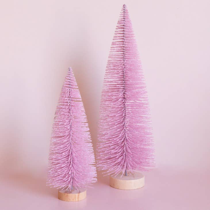 Bottle Brush Tree Warm Pink / 13
