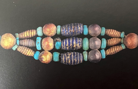 Ancient Egyptian coil beads