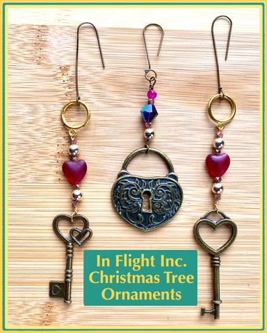Salvage & Shine's Handmade In Flight Inc. Inspired Christmas Tree Ornaments
