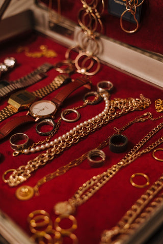 Photo of assortment of jewelry by Ron Lach