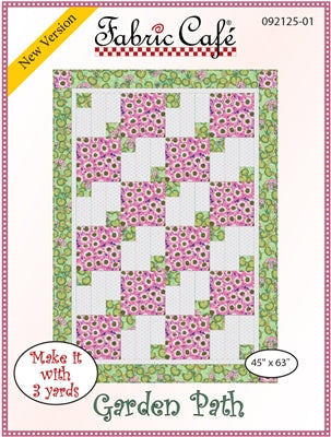 Fabric Cafe - Topsy Turvey - 3 Yard Quilt Pattern - 090932-01