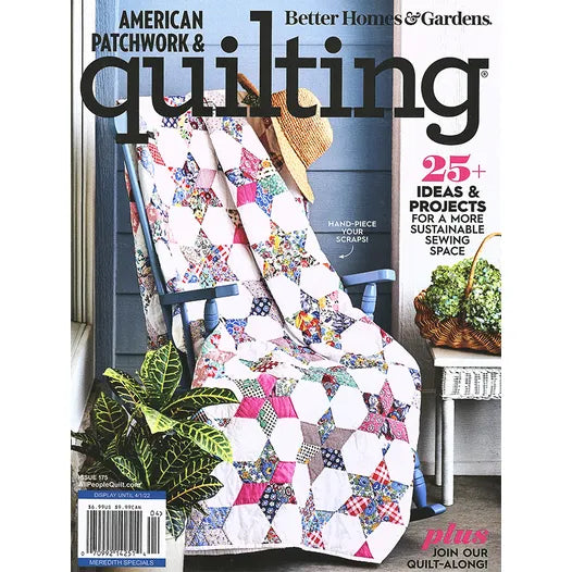 AMERICAN PATCHWORK & QUILTING (APQ) – FEBRUARY 2024 ISSUE: LOG CABIN  FAVORITES