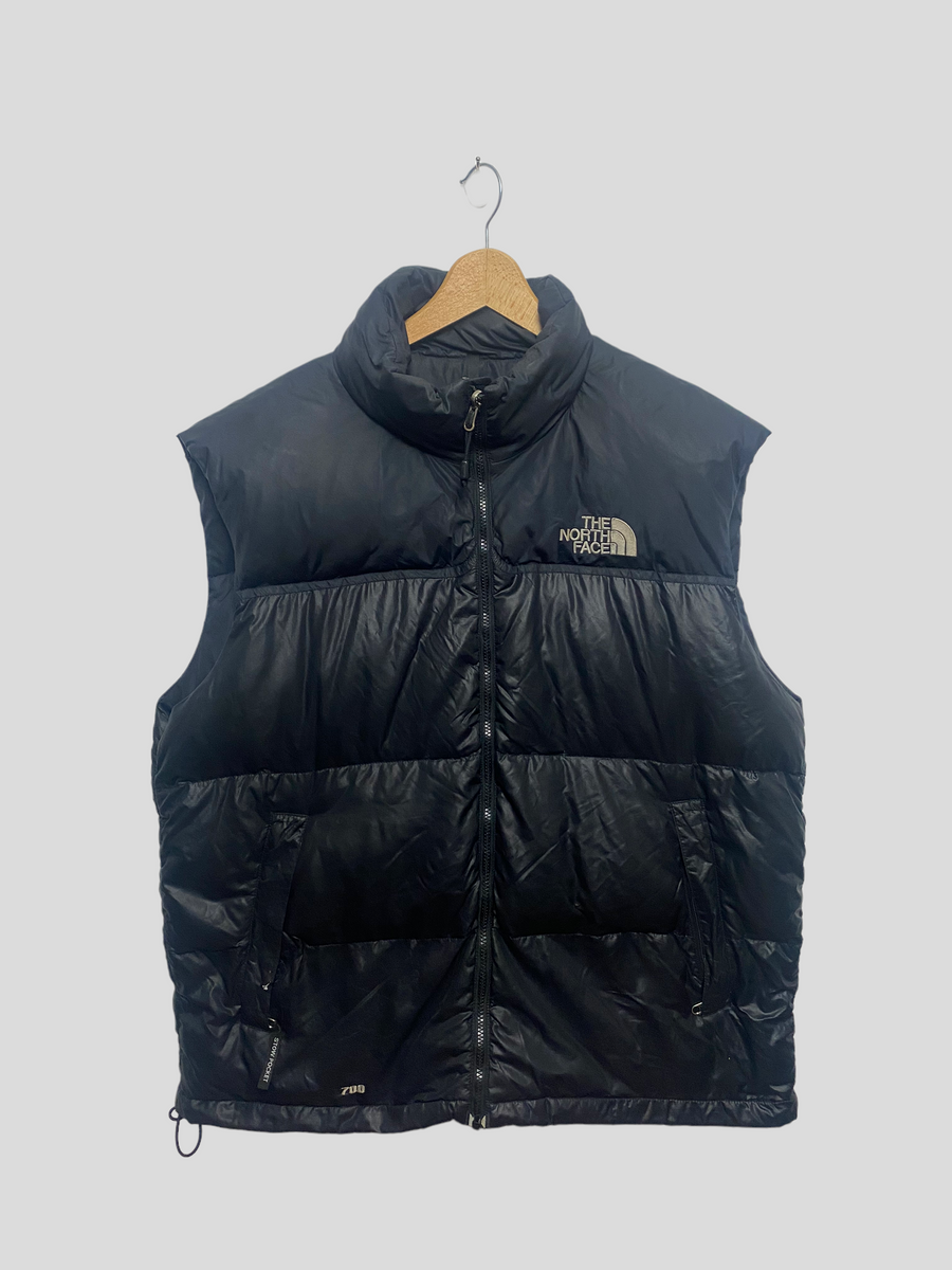 The North Face 700 Nuptse Gillet Black Puffer – Vibra Clothing Company