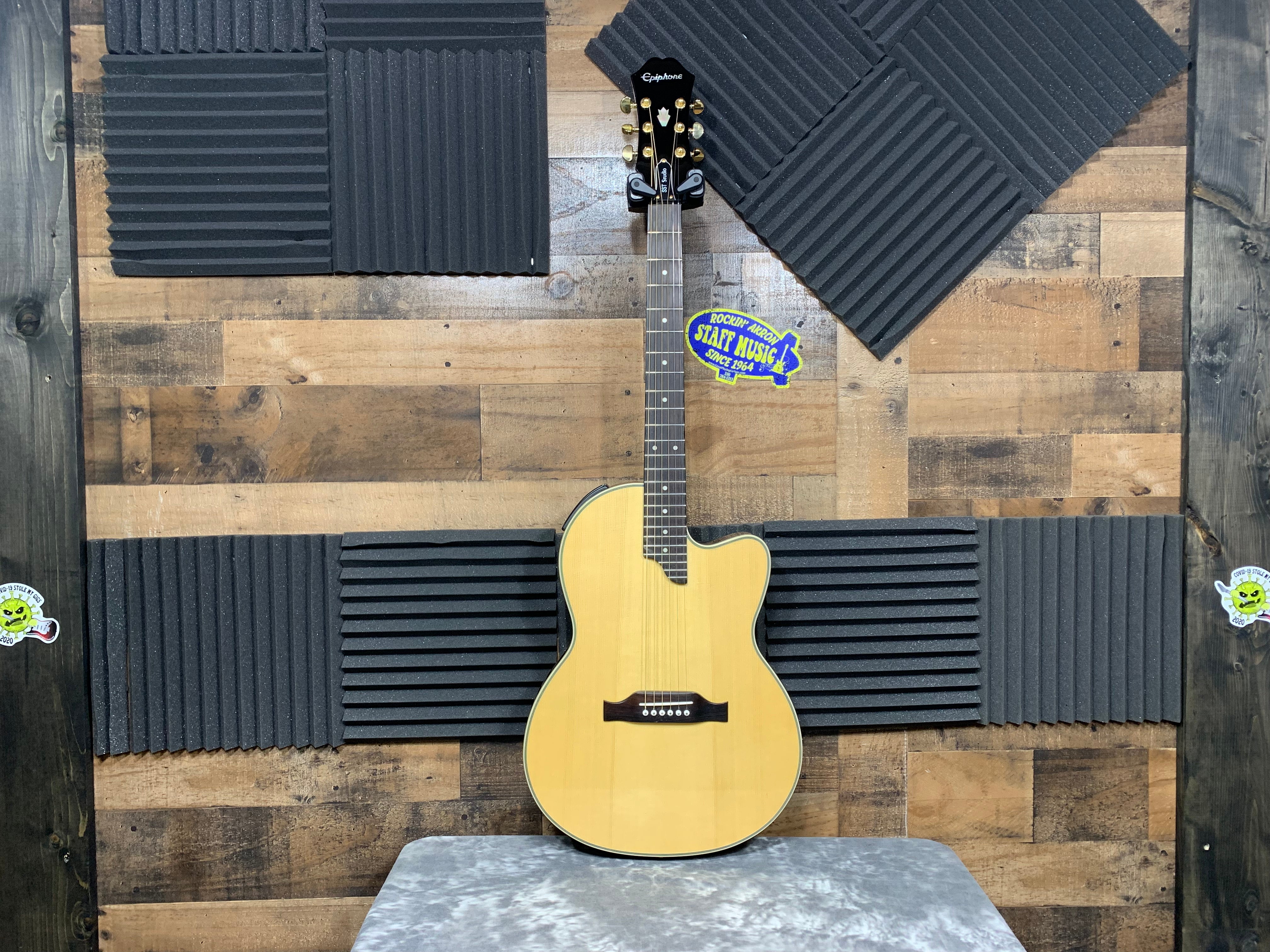 epiphone sst studio electric acoustic guitar