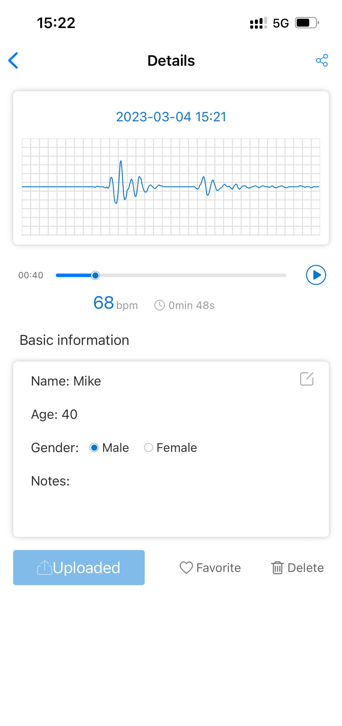 auscultation record image 