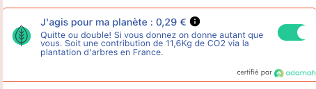 Compensez votre empreinte carbone en un clic