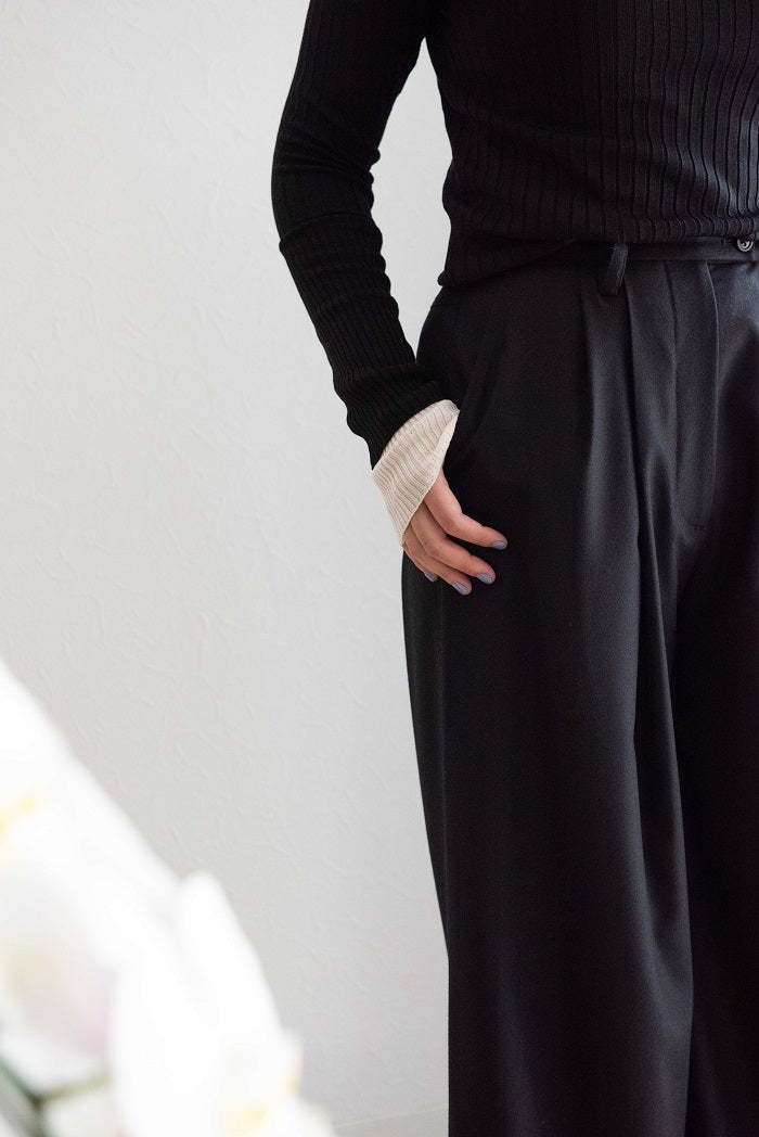 SATORU SASAKI WIDE PANTS-