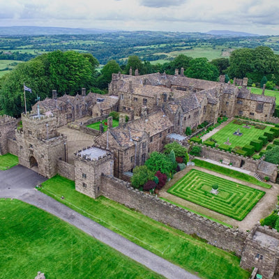 hoghton tower river walk - dog walk in Lancashire.