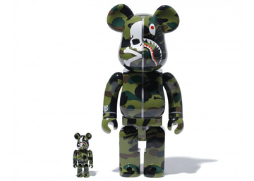 Bearbrick x BAPE 28th Anniversary Camo #4 400%