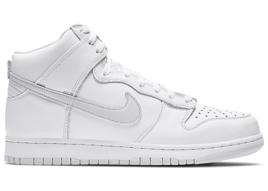 nike dunk high sp white pure platinum