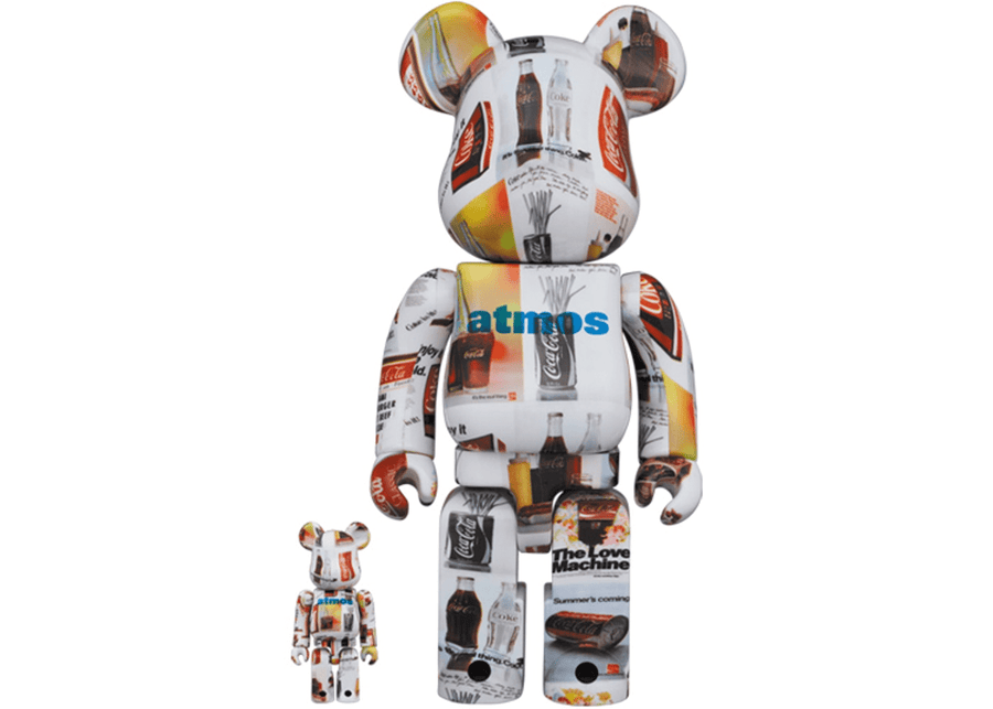 Bearbrick x atmos x Coca-Cola Type-5 100% & 400% Set Multi – RIF NYC