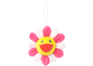 TAKASHI MURAKAMI FLOWER EMOJI KEYCHAIN D - EllisonbronzeShops