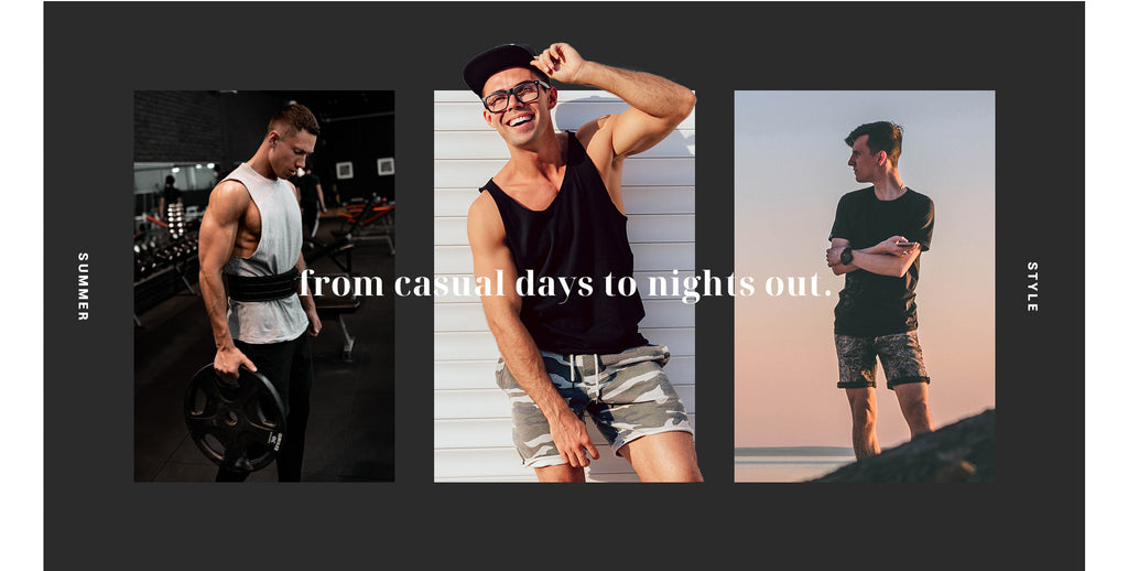 Different Ways to Wear Men's Tanks - Threads