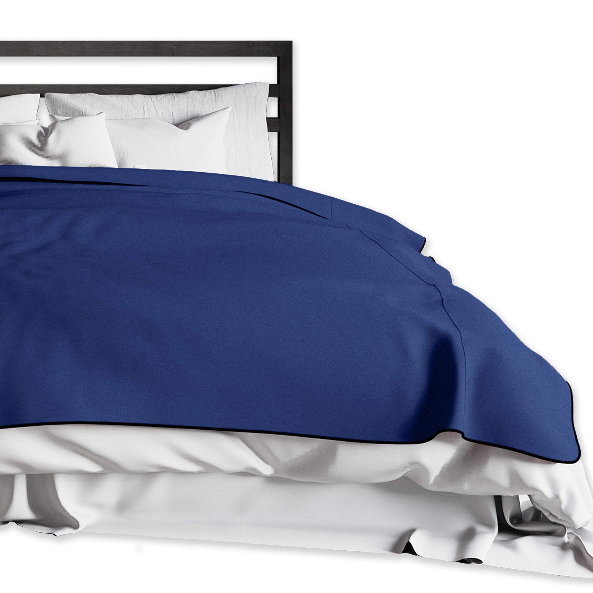 Liberator Fascinator Throw Moister-Proof Sensual Blanket - King Size - Indigo