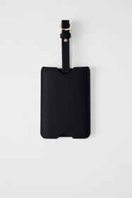 Personalised Foiled Leather Luggage Tag By NV London Calcutta