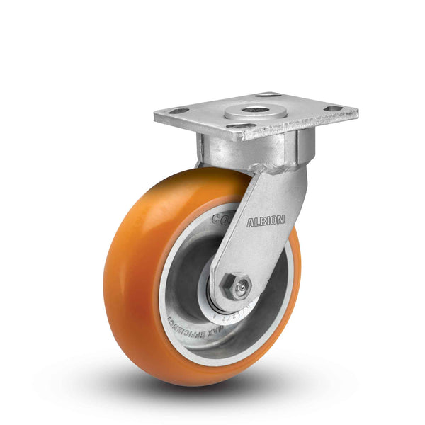 MAX-Efficiency Side Orange Caster Wheel Locking 48XOB42S-TB 4\