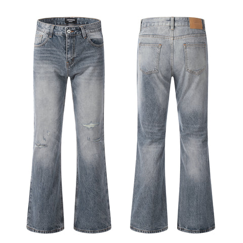 11KN Flared Ripped Jeans #K5308