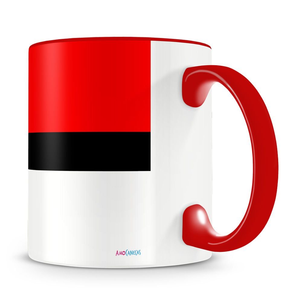 Caneca Pokémon Pokebola Direita Alça