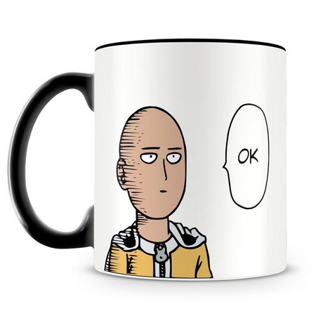 Caneca One Punch Man Esquerda