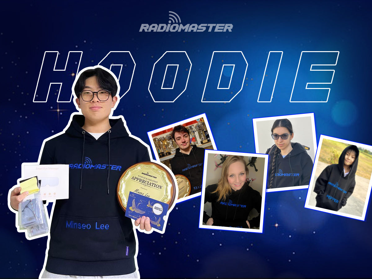RadioMaster Black Hoodie