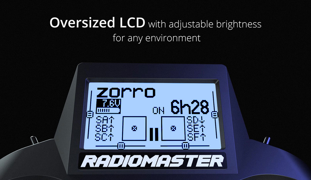 IFlight Commando 8 V2 EdgeTX/OpenTX RC Transmitter - ExpressLRS 2.4GHz